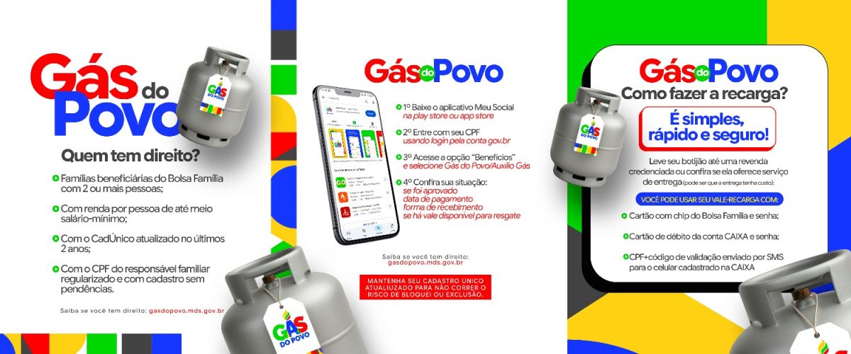 Gás do Povo Benefícios Recarga e Como Acessar PSD Editável