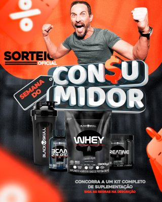Sorteio Oficial Semana do Consumidor Kit Suplementos PSD Editável