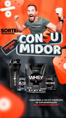 Sorteio Semana do Consumidor Kit Suplementos PSD Editável