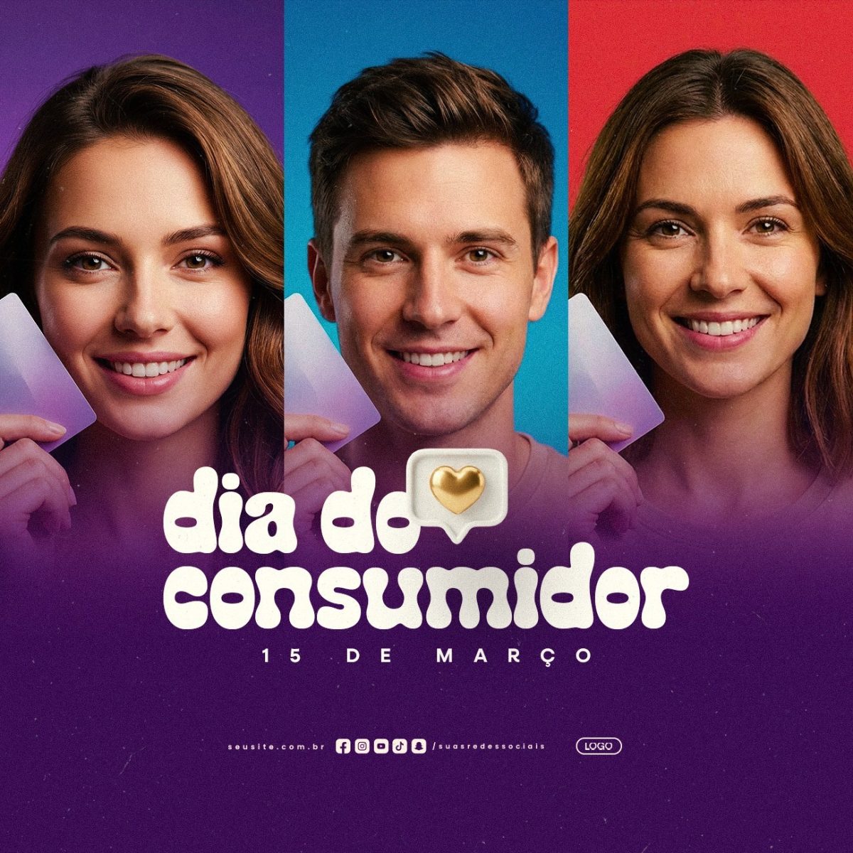 Dia do Consumidor 15 de Março PSD Editável