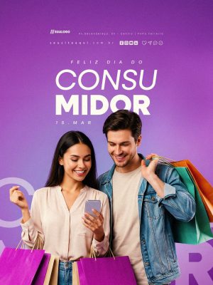 Dia do Consumidor 15 de Março PSD Editável