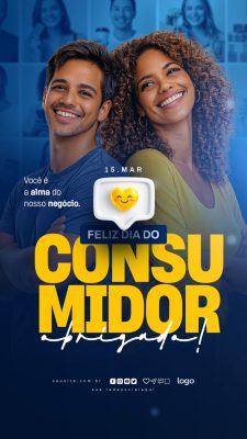 Dia do Consumidor Você é a Alma do Negócio Campanha PSD Editável