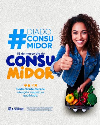 Dia do Consumidor 15 de Março Ofertas Especiais PSD Editável