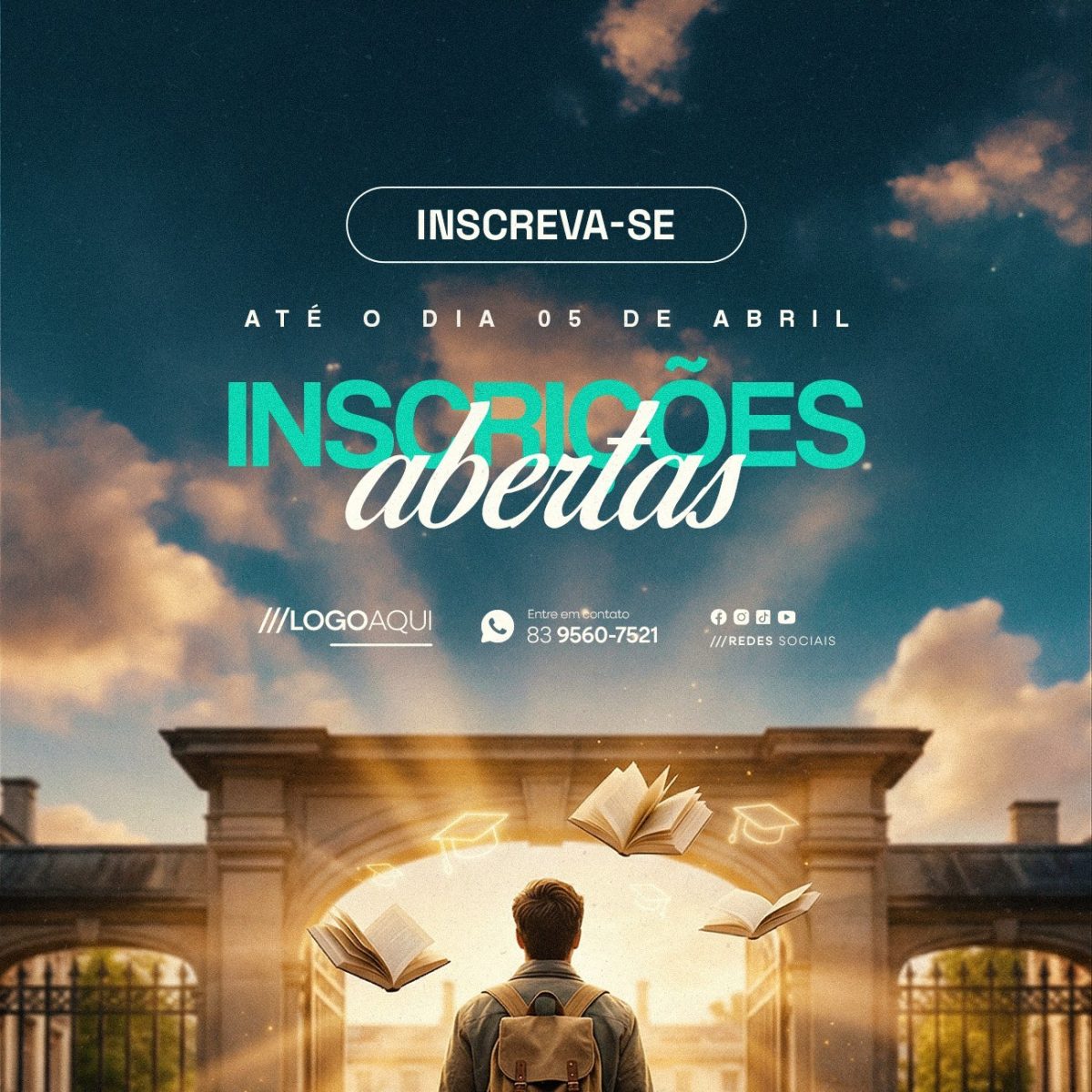 Inscrições Abertas Até 05 de Abril Para Estudantes PSD Editável