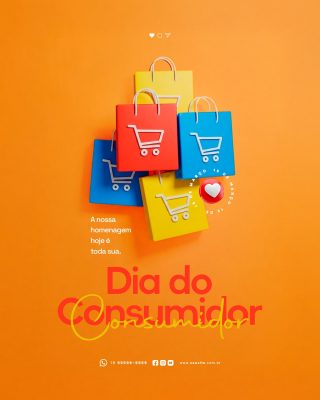 Dia do Consumidor 15 de Março PSD Editável