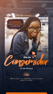 Story Dia do Consumidor 15 de Março Social Media PSD Editável