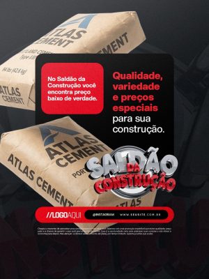 Saldão da Construção Preços Especiais PSD Editável
