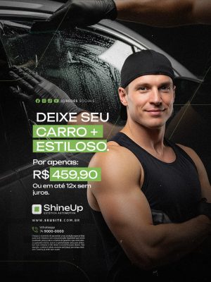 Insufilm Automotivo Películas Deixe Seu Carro Estiloso PSD Editável