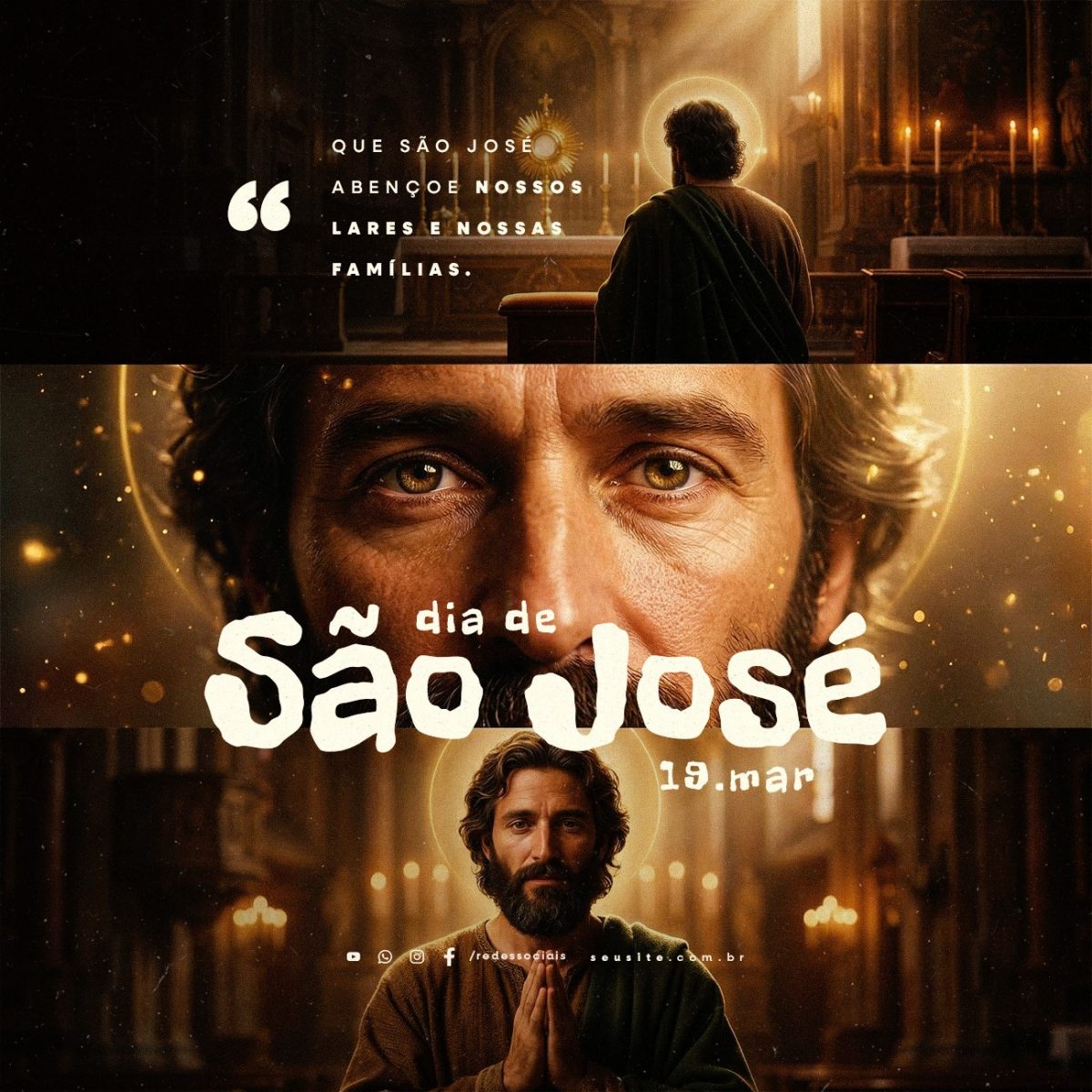 Dia de São José 19 Março PSD Editável