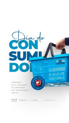 Story Dia do Consumidor 15 de março Confiança PSD Editável