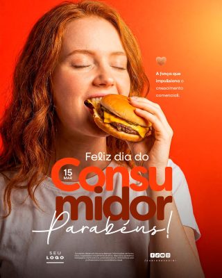 Dia do Consumidor 15 de Março Cliente PSD Editável