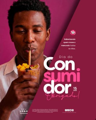 Dia do Consumidor 15 de Março PSD Editável