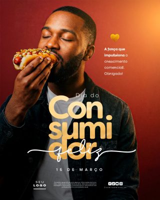 Dia do Consumidor 15 de Março PSD Editável