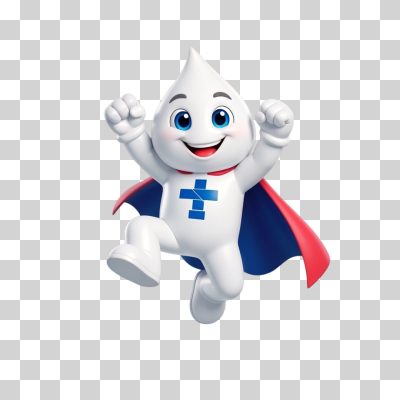 Mascote SUS Zé Gotinha Saúde Campanha de Vacinação PNG Transparente