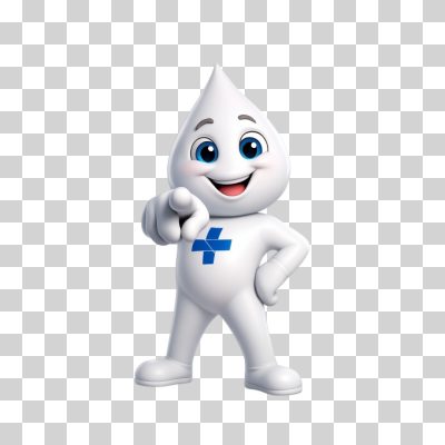 Mascote SUS Saúde Campanha de Vacinação PNG Transparente