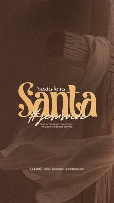Sexta-feira Santa Jesus Vive Amor de Jesus PSD Editável