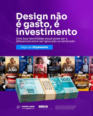 Design Gráfico Social Media PSD Editável