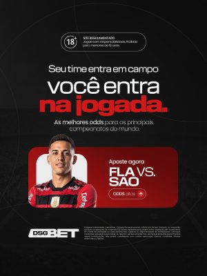 Apostas Online Seu Time Entra Em Campo PSD Editável