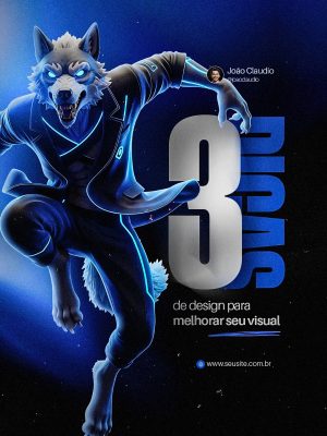 Designer Gráfico3 Dicas de Design Para Melhorar Seu Visual PSD Editável