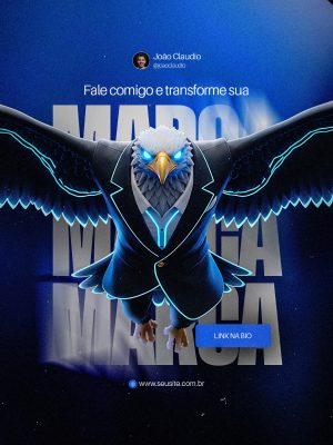 Designer Gráfico Fale Comigo e Transforme Sua Marca PSD Editável