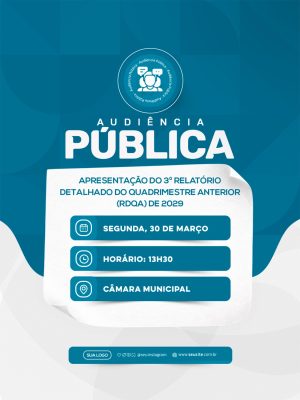 Audiência Pública RDQA 2029 Apresentação Relatório PSD Editável
