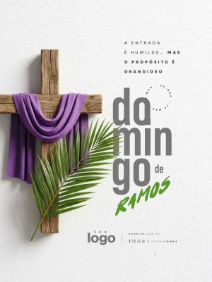 Domingo de Ramos 29 de Março PSD Editável