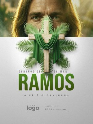 Domingo de Ramos 29 Março A Fé é o Caminho PSD Editável