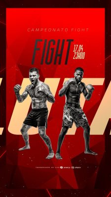 Story Campeonato Fight Evento Esportivo PSD Editável
