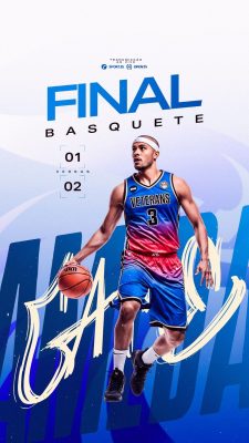 Story Campeonato Final Basquete Transmissão ao Vivo PSD Editável