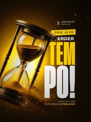 Marketing Digital Pare Já de Perder Tempo PSD Editável