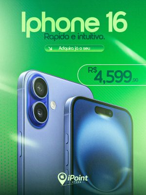 Iphone 16 Rápido e Intuitivo Adquira Já o Seu Novo PSD Editável