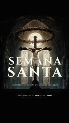 Story Semana Santa Misericórdia e Perdão Divinos nos Alcançam PSD Editável