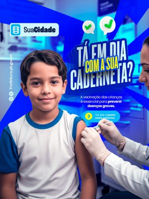  Prefeitura Tá Em Dia Com a Sua Caderneta PSD Editável