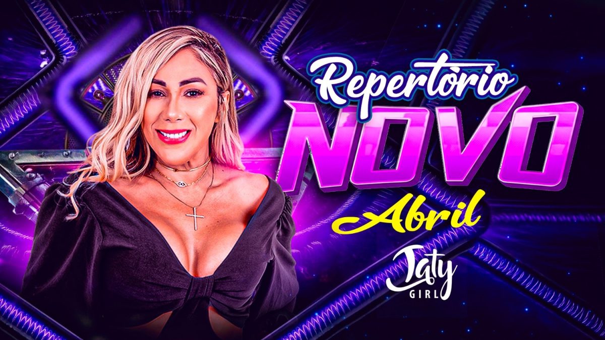 Repertório Novo Abril Taty Girl Evento Musical PSD Editável