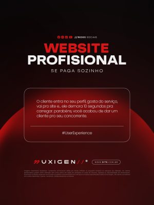Website Profissional Se Paga Sozinho PSD Editável