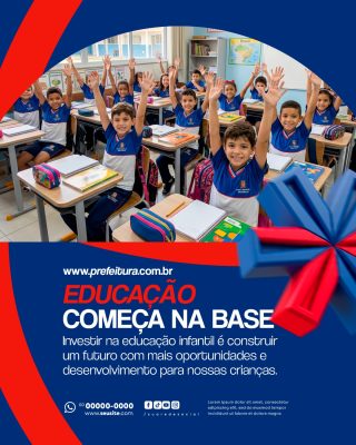 Prefeitura Social Media PSD Editável