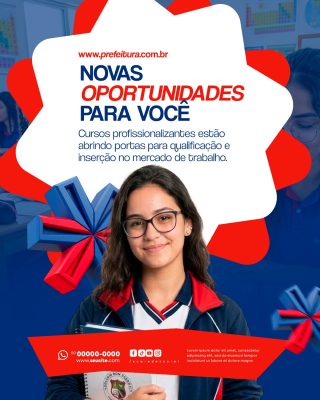 Prefeitura Social Media PSD Editável