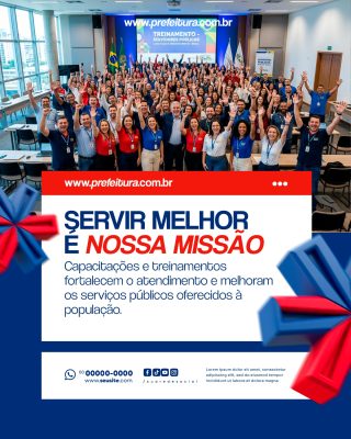 Prefeitura Social Media PSD Editável