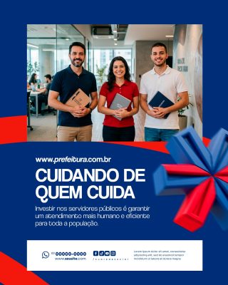 Prefeitura Social Media PSD Editável
