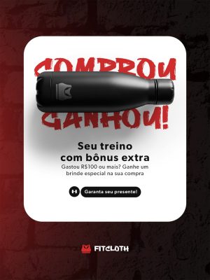 Promoção Comprou Ganhou Treino com Bônus Extra PSD Editável