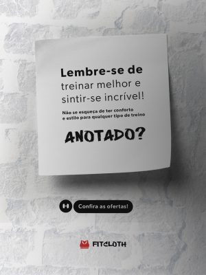 Fitness Motivacional Treine Melhor e Sinta-se Incrível PSD Editável