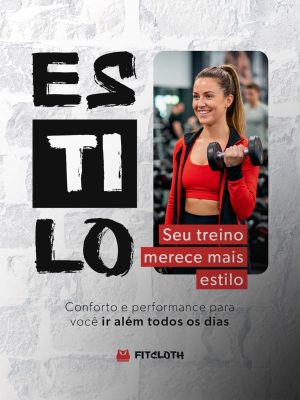 Fitness Estilo e Conforto para Treino Diário PSD Editável