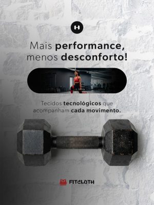 Fitness Mais Performance Menos Desconforto Tecnologia PSD Editável