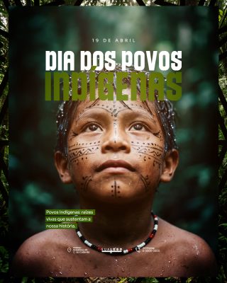 Dia dos Povos Indígenas - Dia do índio - 19 de Abril - PSD Editável