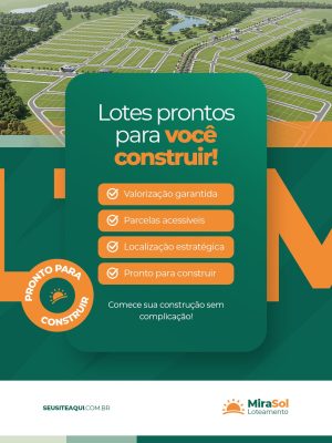 Imobiliária Lotes Prontos Para Você Construir PSD Editável