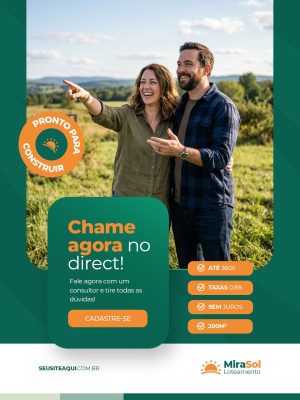 Imobiliária Chame Agora No Direct Pronto Para Construir PSD Editável