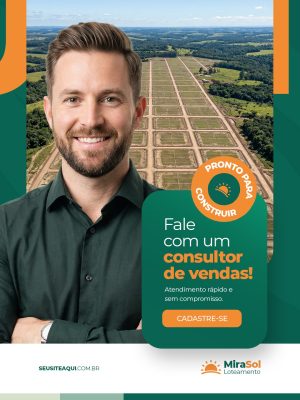 Imobiliária Fale Com Um Consultor de Vendas PSD Editável