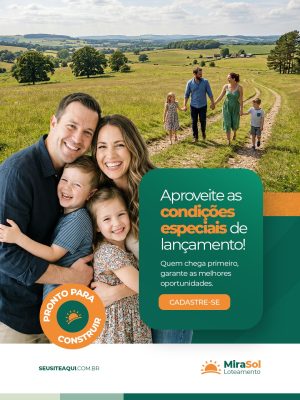 Imobiliária Loteamento Aproveite as Condições Especiais de Lançamento PSD Editável