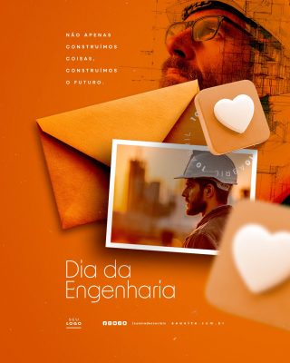 Dia da Engenharia 10 de Abril Construímos o Futuro PSD Editável