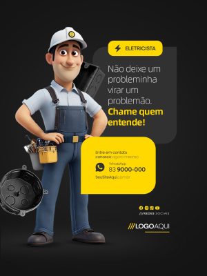 Orçamento Não Deixe Um Probleminha Virar Um Problemão PSD Editável